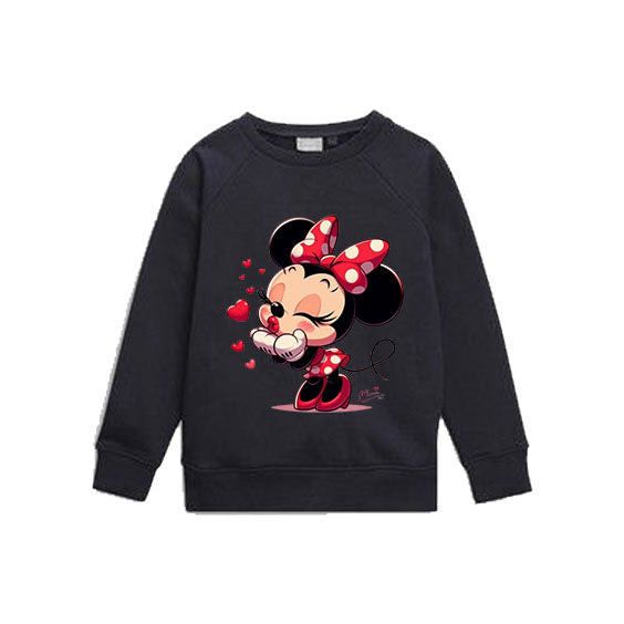 Minny Mouse Printed Sweat Shirt